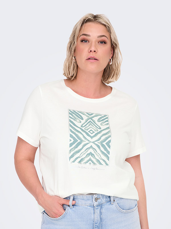 CARBOOSTERY - Plus Size T-paita fra Only Carmakoma