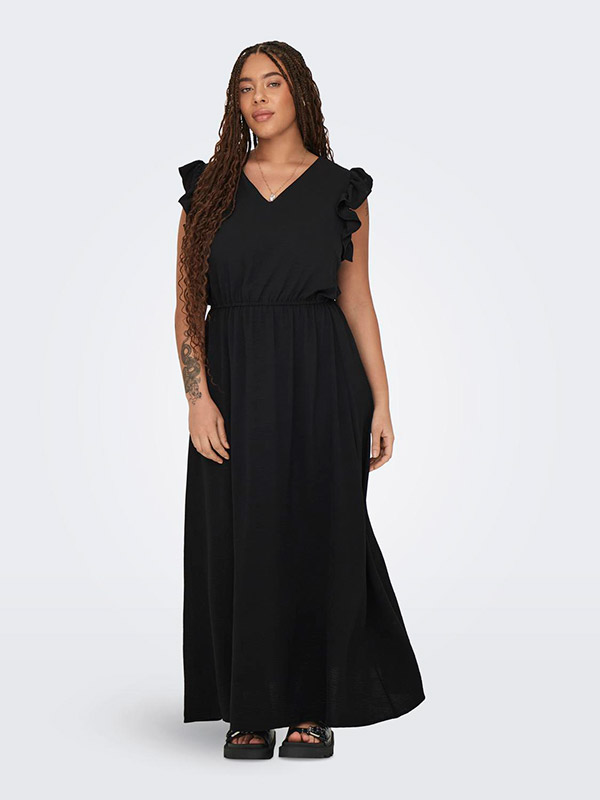 CARMETTA - Plus Size Mekko fra Only Carmakoma