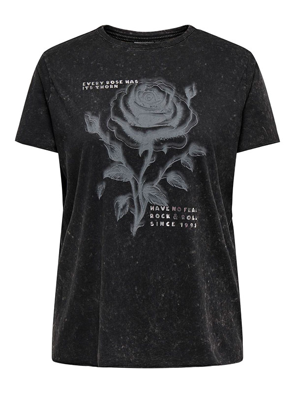 CARMIKO - Plus Size T-paita fra Only Carmakoma