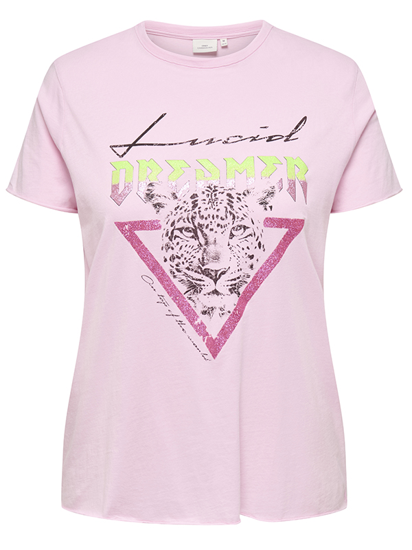 CARMIKO - Plus Size T-paita fra Only Carmakoma
