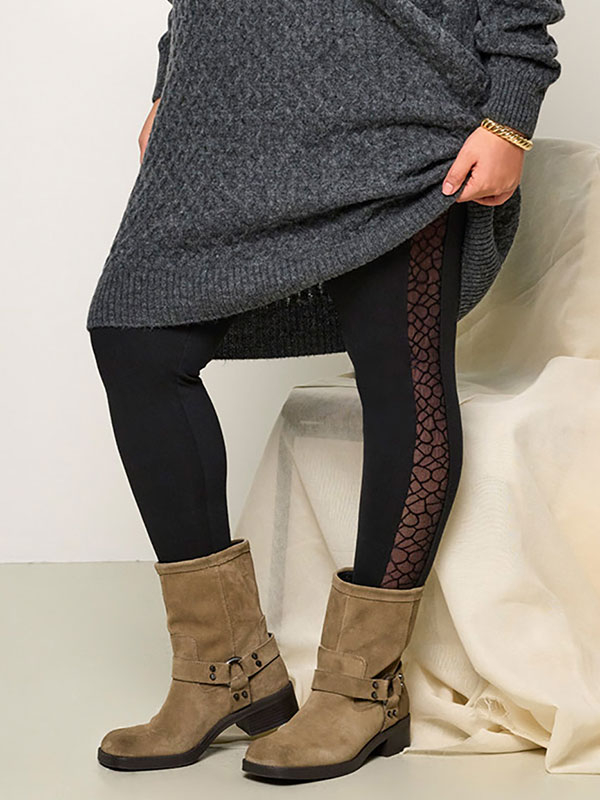 CARCILI - Plus Size Leggingsit fra Only Carmakoma