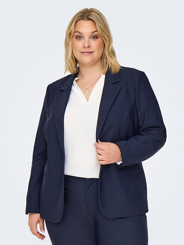 CARTRAVEL - Plus Size Bleiseri fra Only Carmakoma