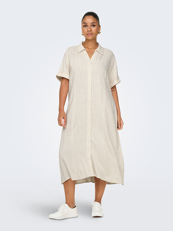 CARSIESTA - Plus Size Mekko fra Only Carmakoma