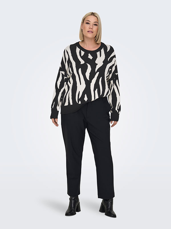 CARMONTANA - Plus Size Villapaita fra Only Carmakoma