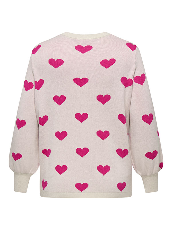 CARMONTANA - Plus Size Villapaita fra Only Carmakoma