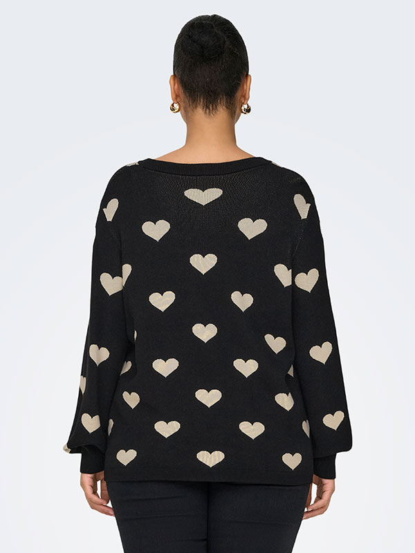 CARMONTANA - Plus Size Villapaita fra Only Carmakoma