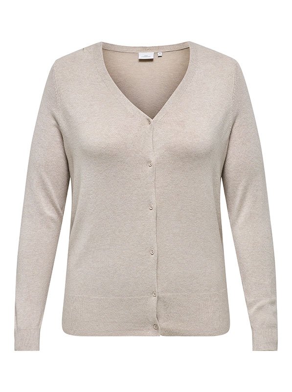 CARVENICE - Plus Size Neuletakki fra Only Carmakoma