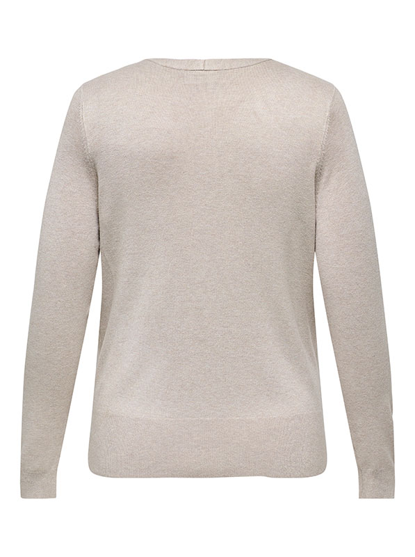 CARVENICE - Plus Size Neuletakki fra Only Carmakoma