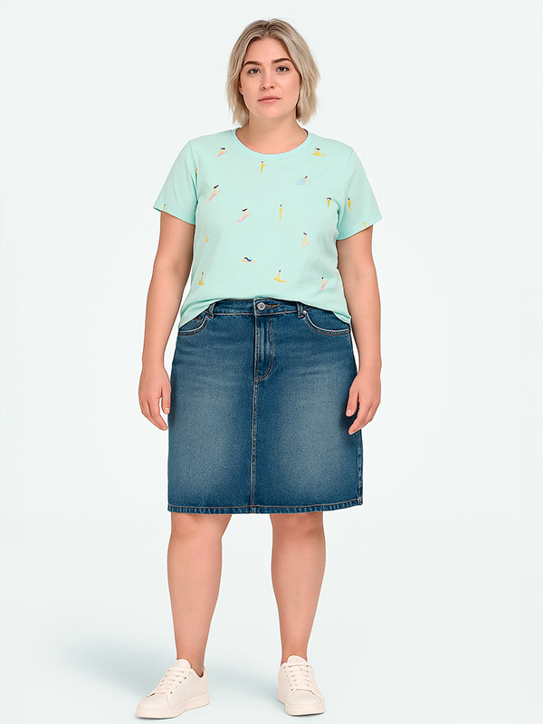 CARKITA - Plus Size T-paita fra Only Carmakoma