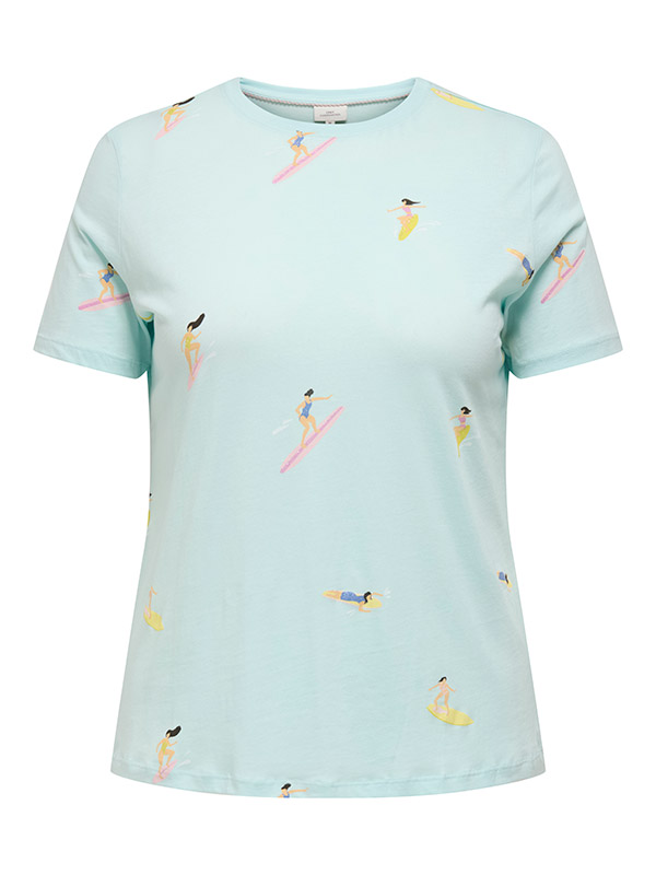 CARKITA - Plus Size T-paita fra Only Carmakoma