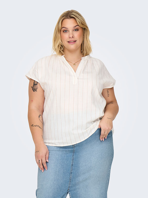 CARLUCILA - Plus Size Pusero fra Only Carmakoma