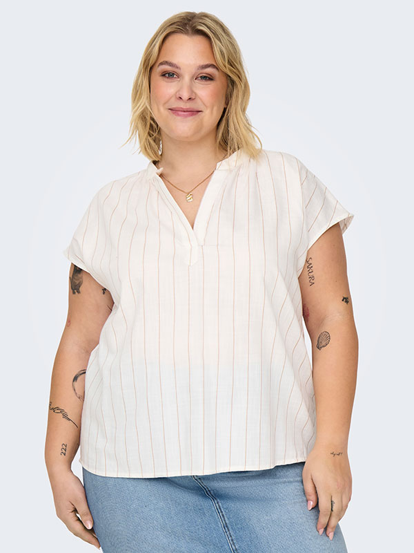 CARLUCILA - Plus Size Pusero fra Only Carmakoma