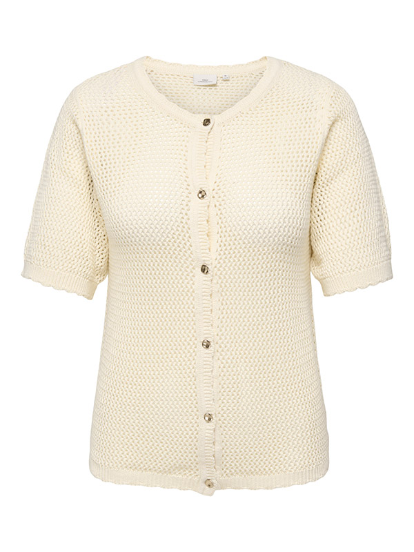 CARPAULA - Plus Size Neuletakki fra Only Carmakoma