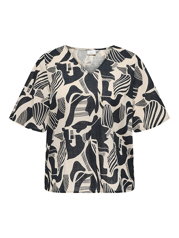 CARMALUSI - Plus Size T-paita fra Only Carmakoma