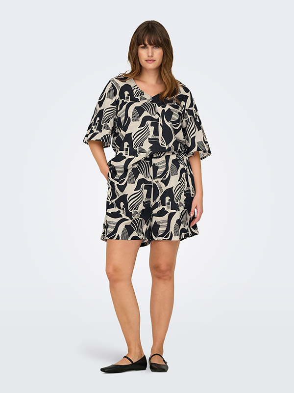 CARMALUSI - Plus Size T-paita fra Only Carmakoma