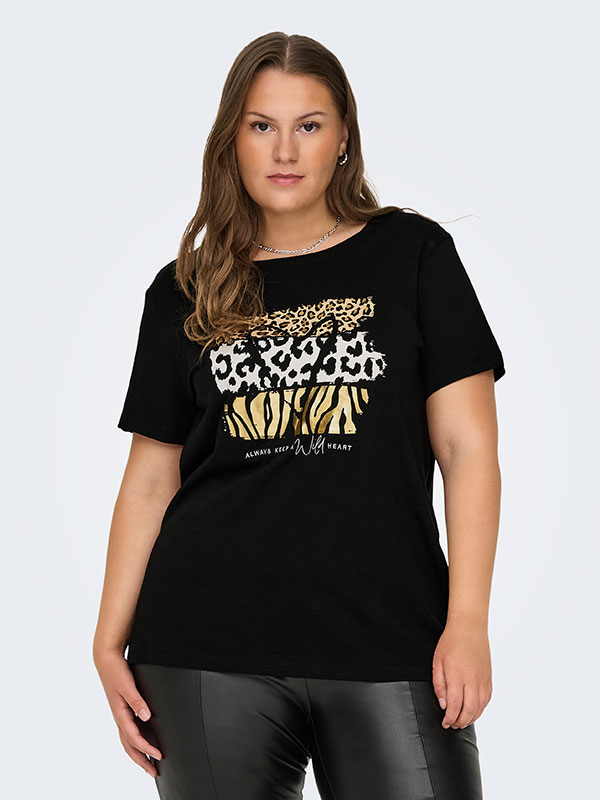CARFREA - Plus Size T-paita fra Only Carmakoma
