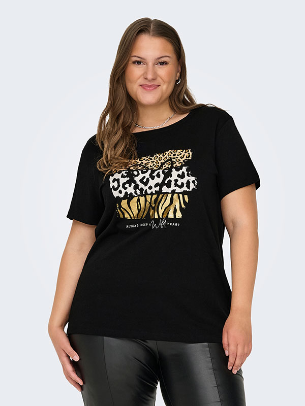 CARFREA - Plus Size T-paita fra Only Carmakoma
