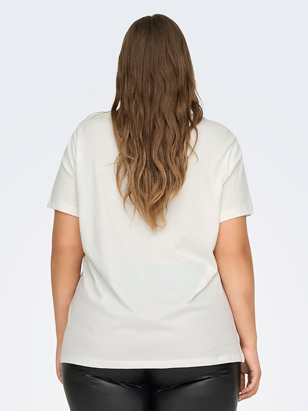 CARFREA - Plus Size T-paita fra Only Carmakoma