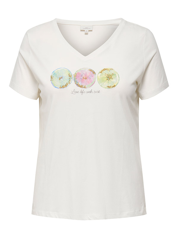 CARTIRA - Plus Size T-paita fra Only Carmakoma