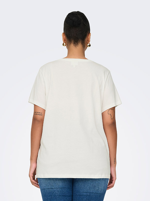 CARTIRA - Plus Size T-paita fra Only Carmakoma