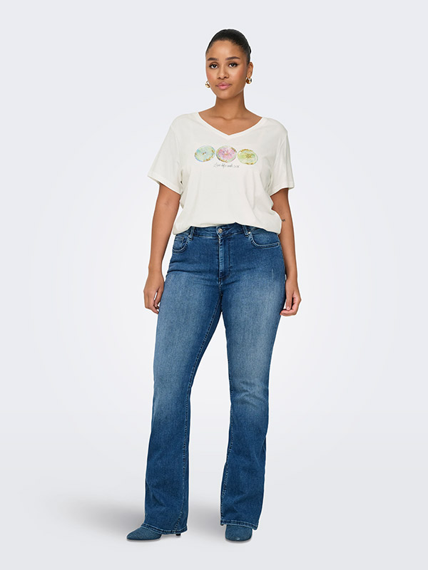 CARTIRA - Plus Size T-paita fra Only Carmakoma