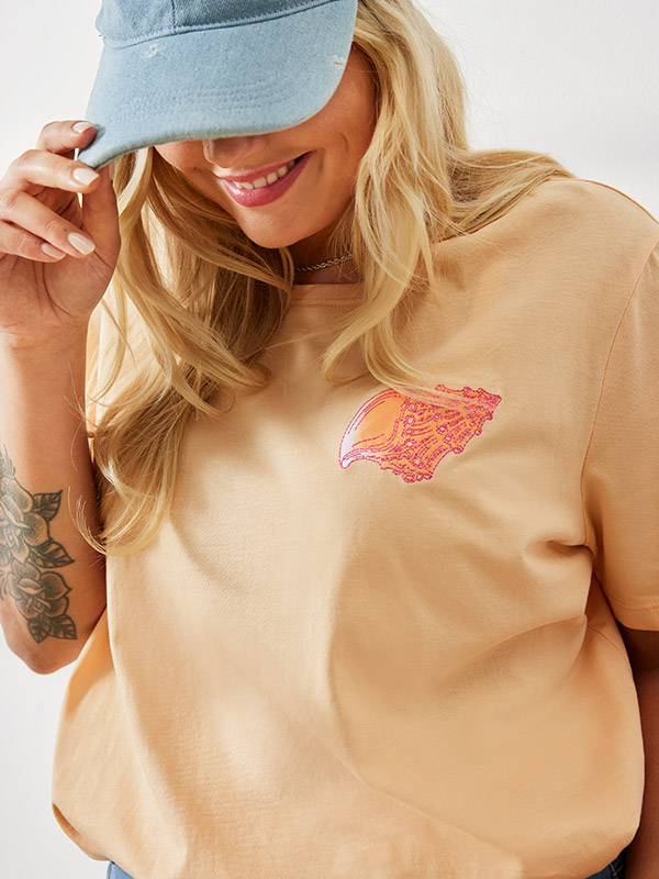 CARRASE - Plus Size T-paita fra Only Carmakoma