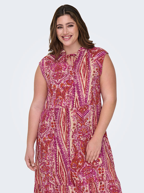 CARNOVA - Plus Size Mekko fra Only Carmakoma