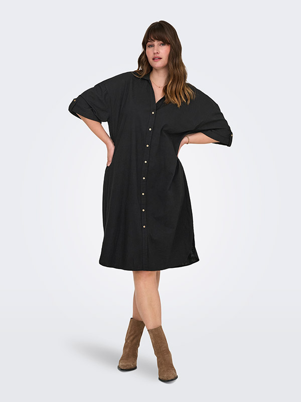 CARCOCO - Plus Size Mekko fra Only Carmakoma