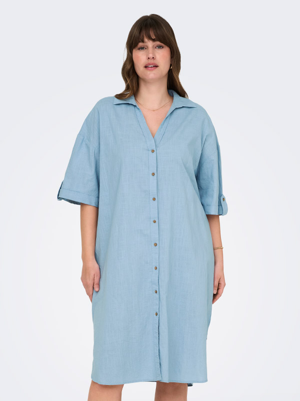 CARCOCO - Plus Size Mekko fra Only Carmakoma