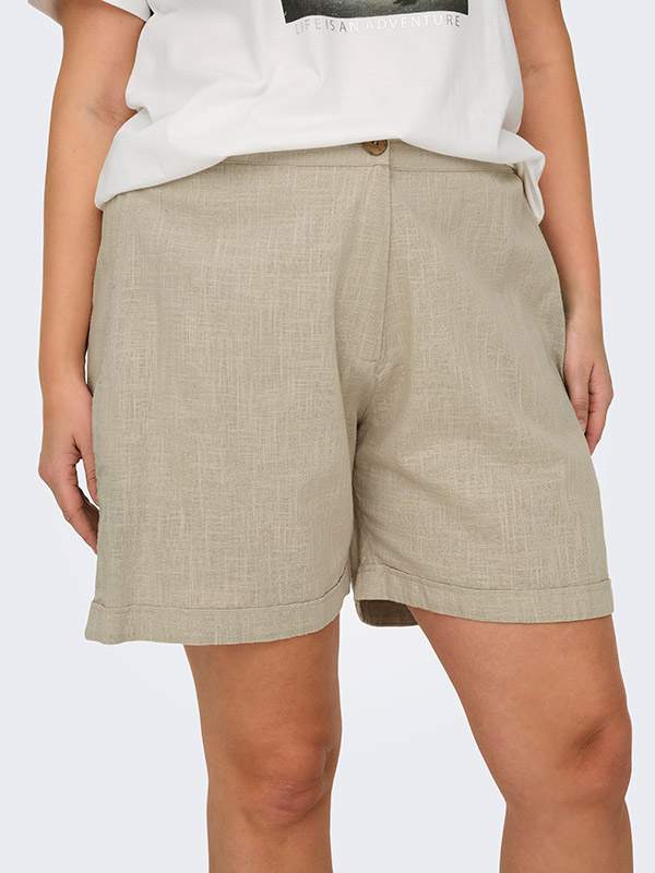 CARCOCO - Plus Size Shortsit fra Only Carmakoma