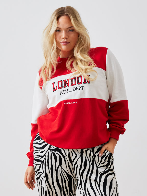CARHARPER - Plus Size Pusero fra Only Carmakoma