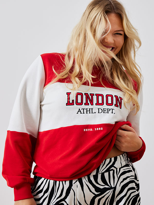 CARHARPER - Plus Size Pusero fra Only Carmakoma
