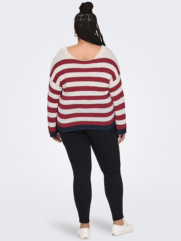 CARGENNA - Plus Size Villapaita fra Only Carmakoma