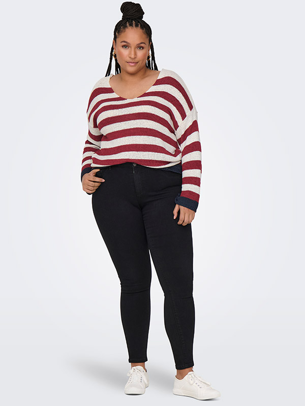 CARGENNA - Plus Size Villapaita fra Only Carmakoma