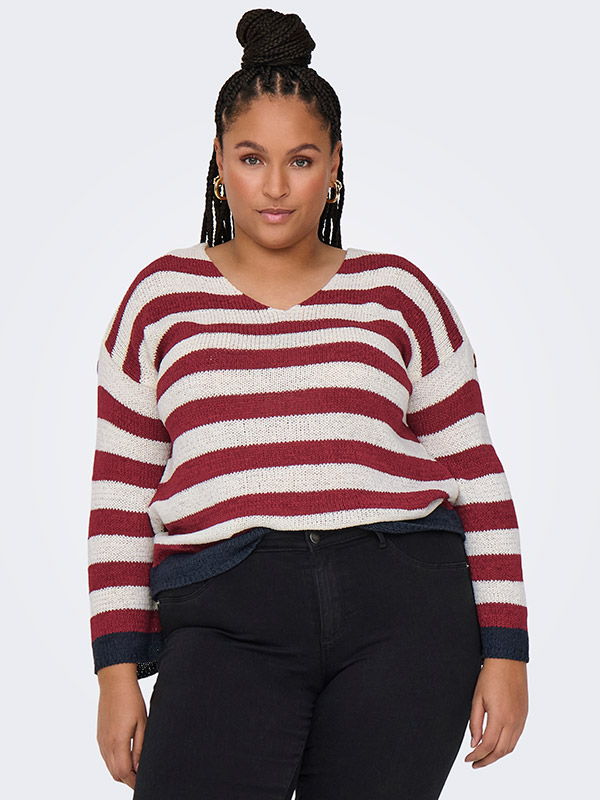 CARGENNA - Plus Size Villapaita fra Only Carmakoma
