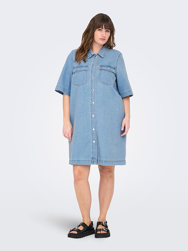 CARBELLE - Plus Size Mekko fra Only Carmakoma