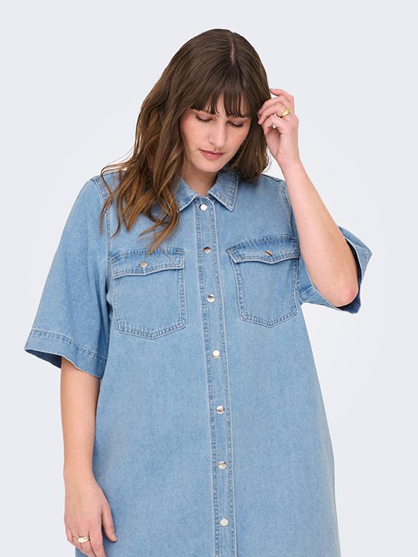 CARBELLE - Plus Size Mekko fra Only Carmakoma