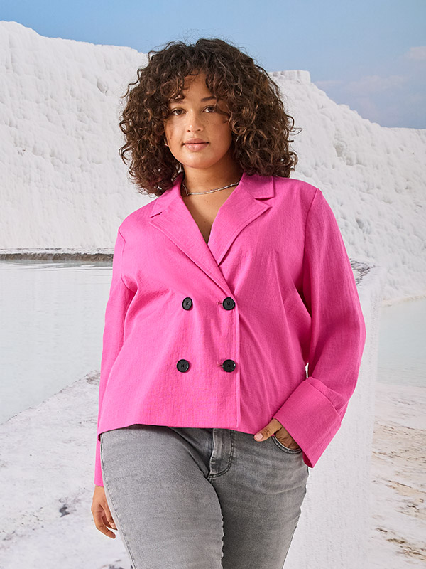 CARTAMI - Plus Size Bleiseri fra Only Carmakoma