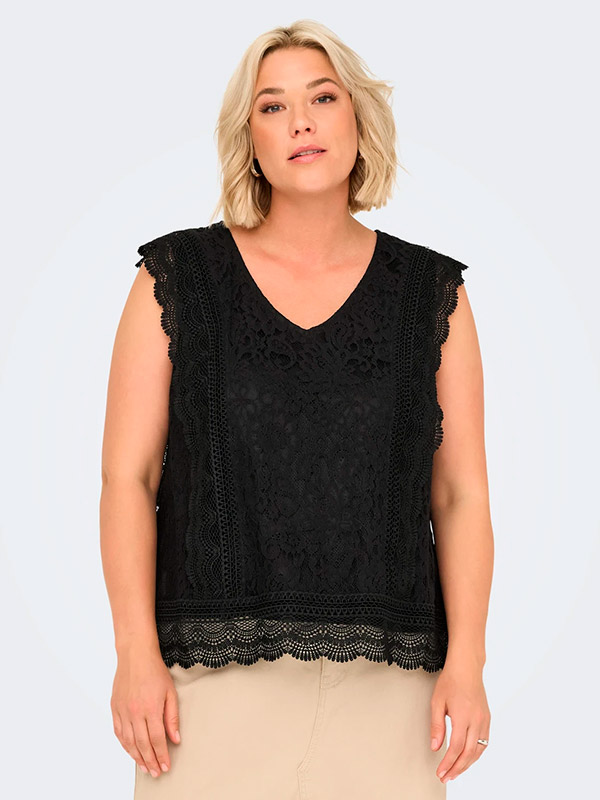 CARKARO - Plus Size Pusero fra Only Carmakoma