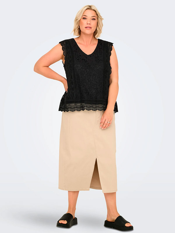 CARKARO - Plus Size Pusero fra Only Carmakoma