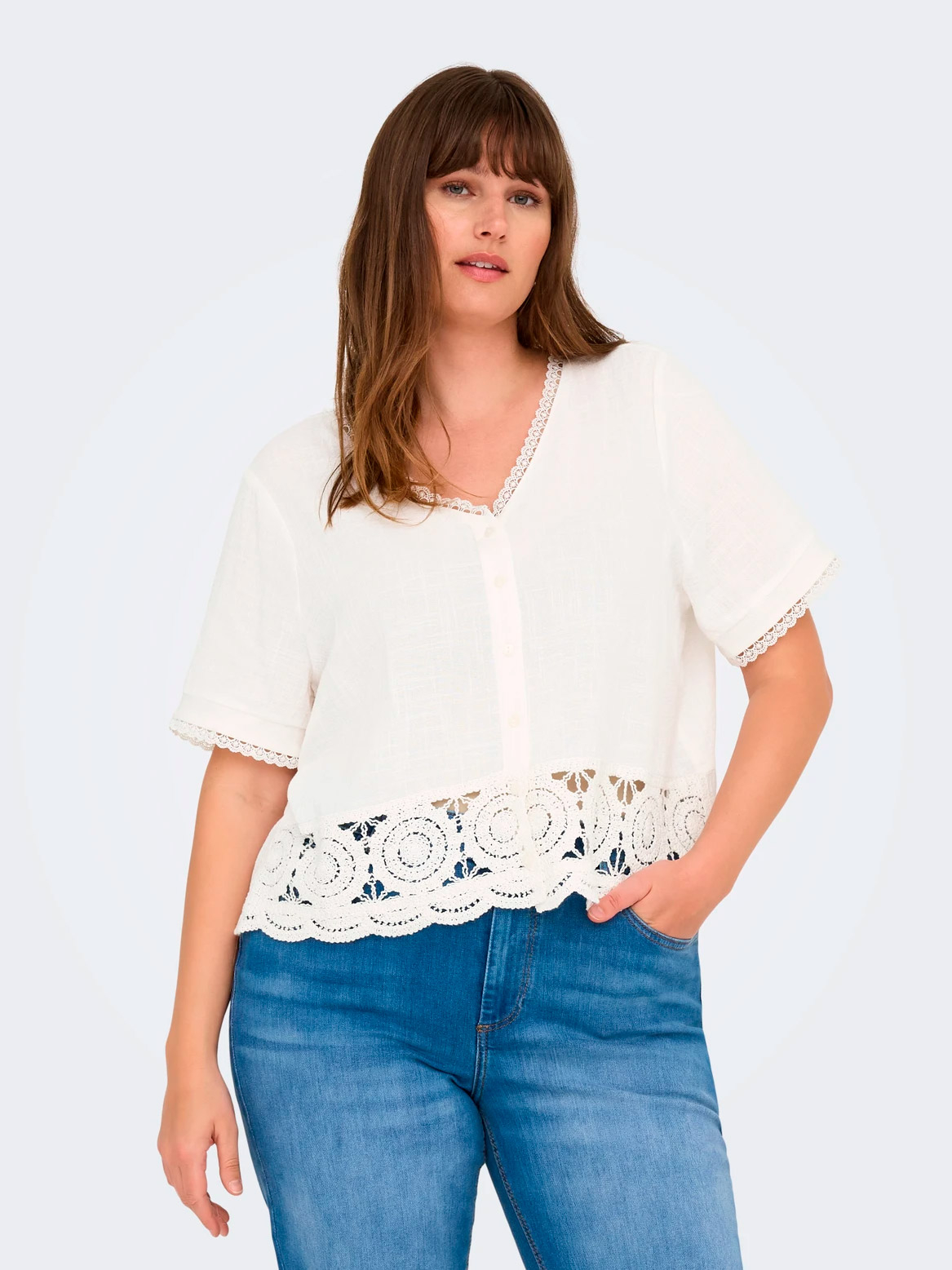CARNADIA - Plus Size Pusero fra Only Carmakoma