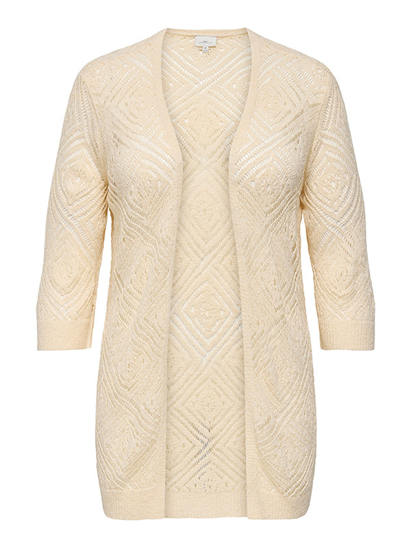 CARWISTY - Plus Size Neuletakki fra Only Carmakoma