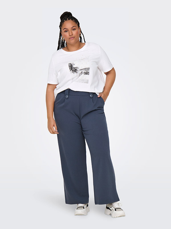CARCELIA - Plus Size T-paita fra Only Carmakoma