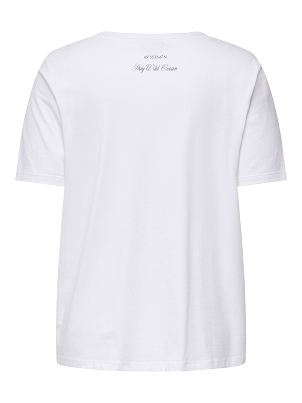 CARCELIA - Plus Size T-paita fra Only Carmakoma