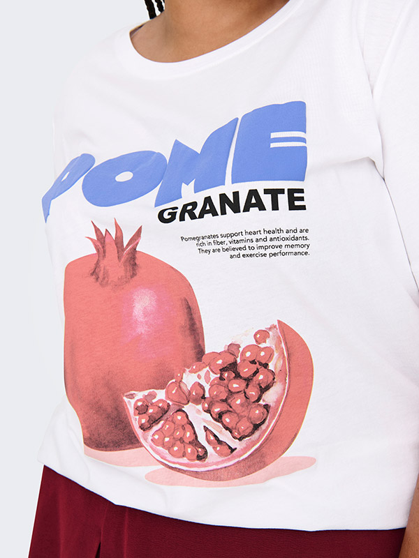 CARJAX - Plus Size T-paita fra Only Carmakoma