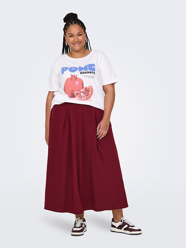 CARJAX - Plus Size T-paita fra Only Carmakoma