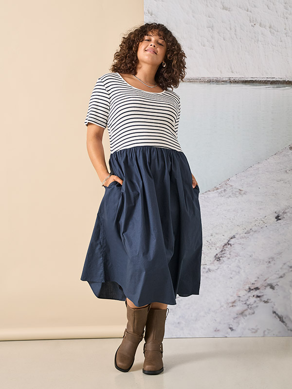 CARBEE - Plus Size Mekko fra Only Carmakoma