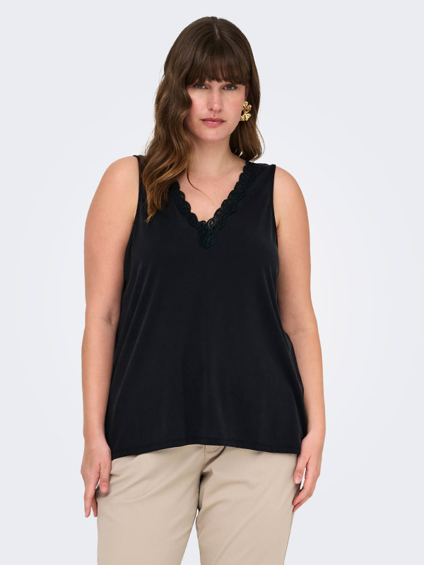 CARFREE - Plus Size Toppi fra Only Carmakoma