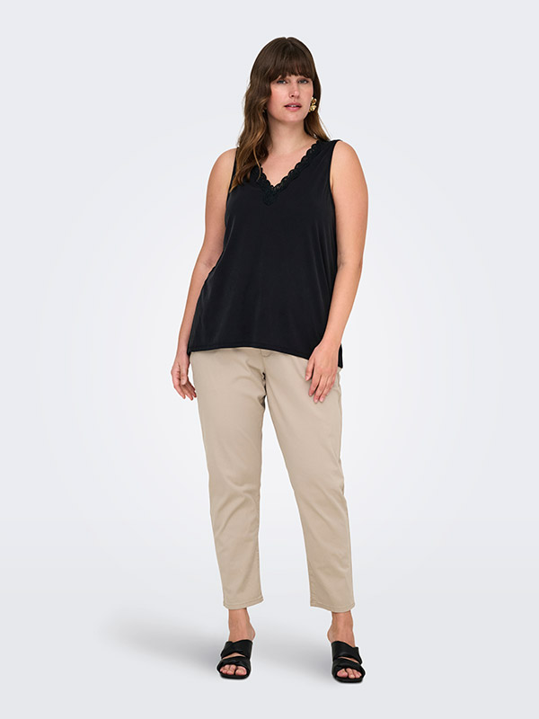 CARFREE - Plus Size Toppi fra Only Carmakoma