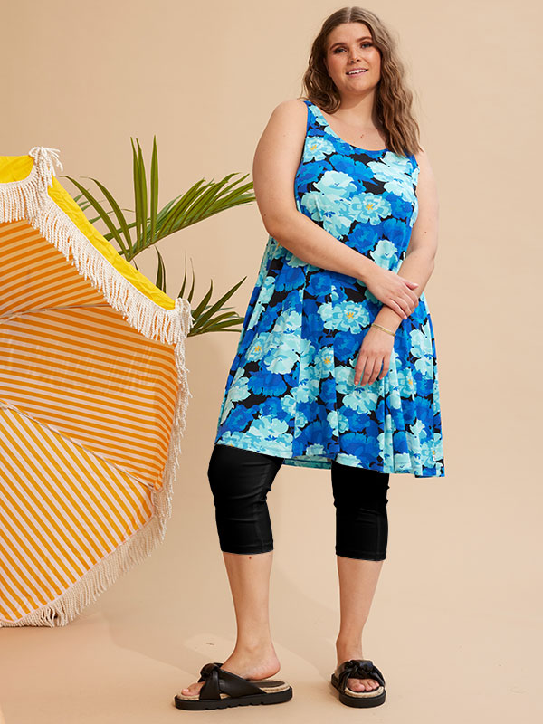 TWIST - Plus Size Leggingsit fra Zhenzi